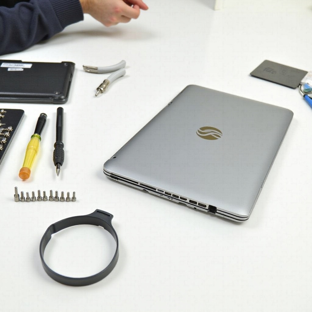 how to disassemble hp laptop