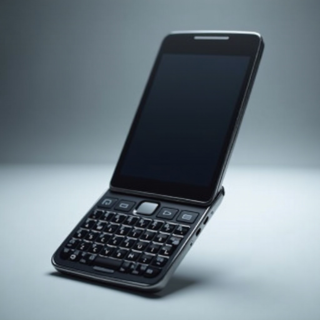 smartphone with slide out keyboard