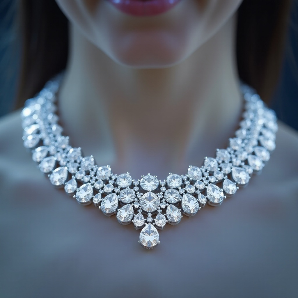 how to tell if diamond necklace is real