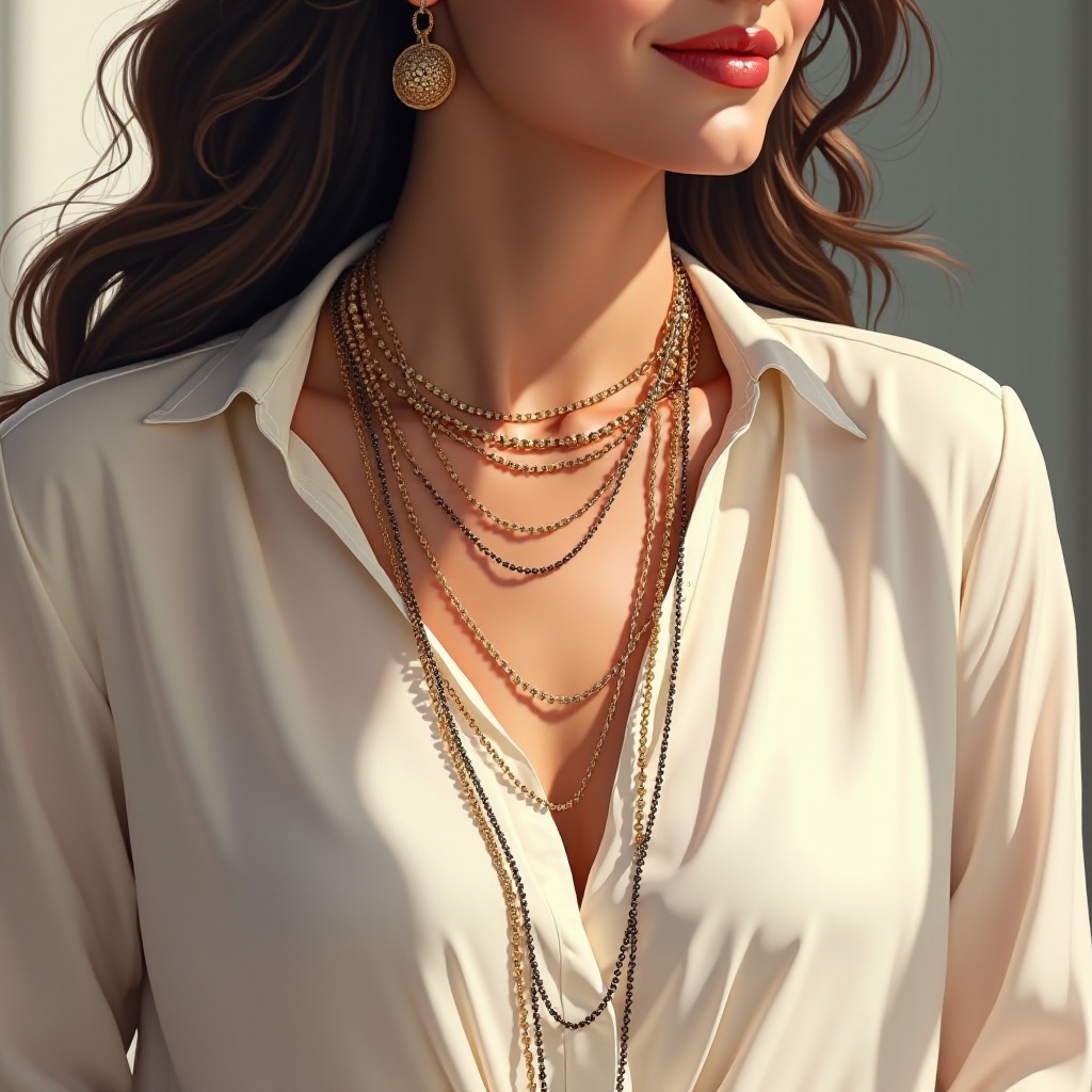 how to keep two necklaces from tangling when wearing