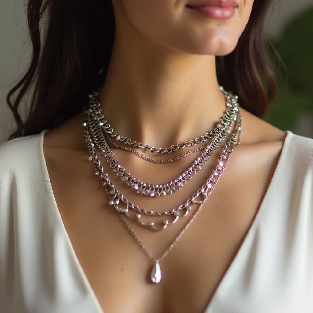 how to keep two necklaces from tangling when wearing